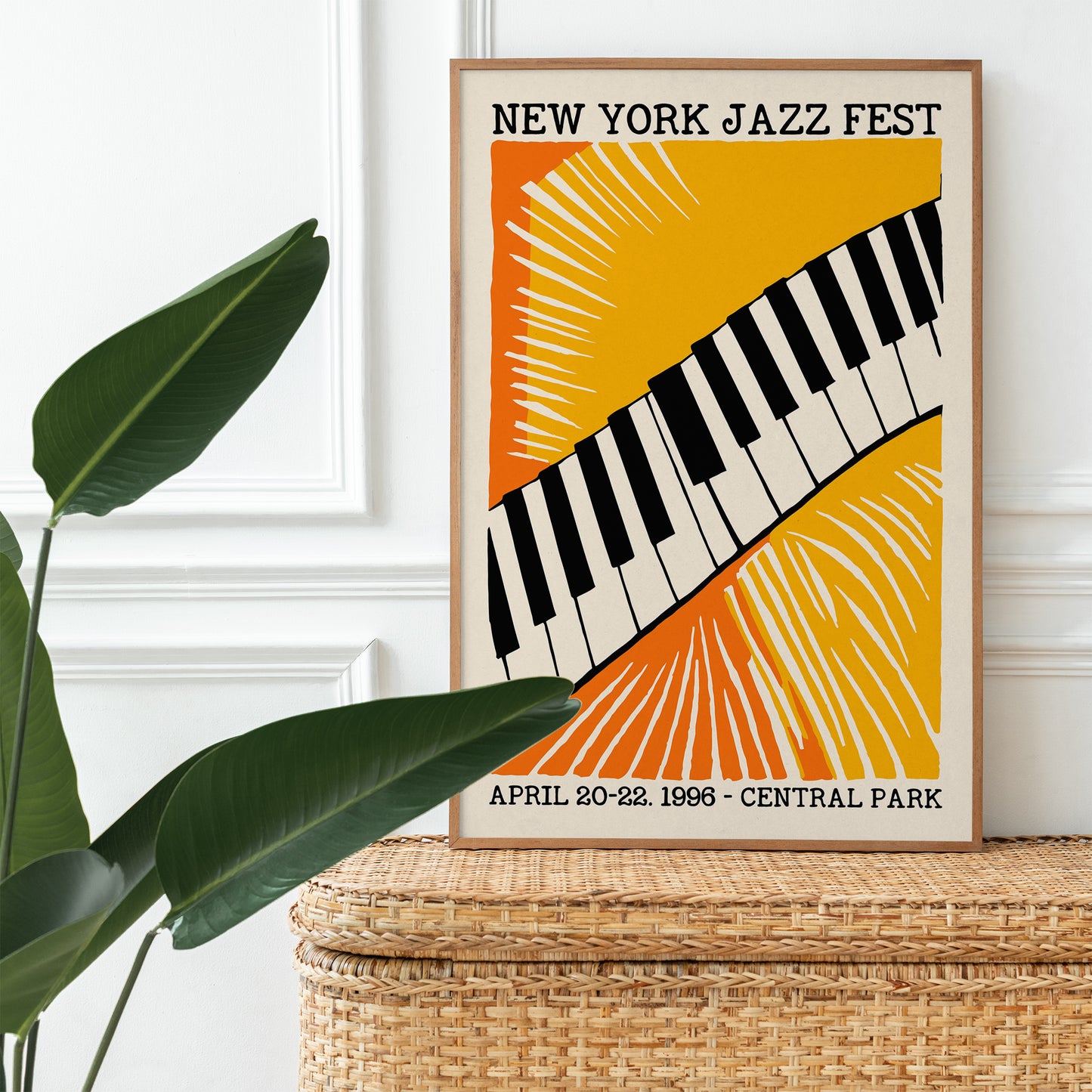 New York Jazz Fest Poster Print