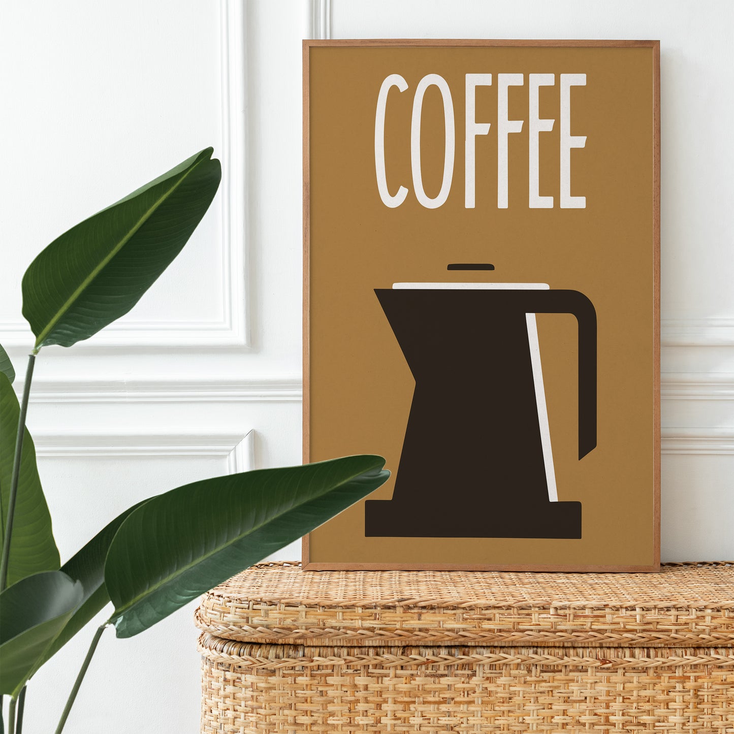 Retro Coffee Minimalist Poster