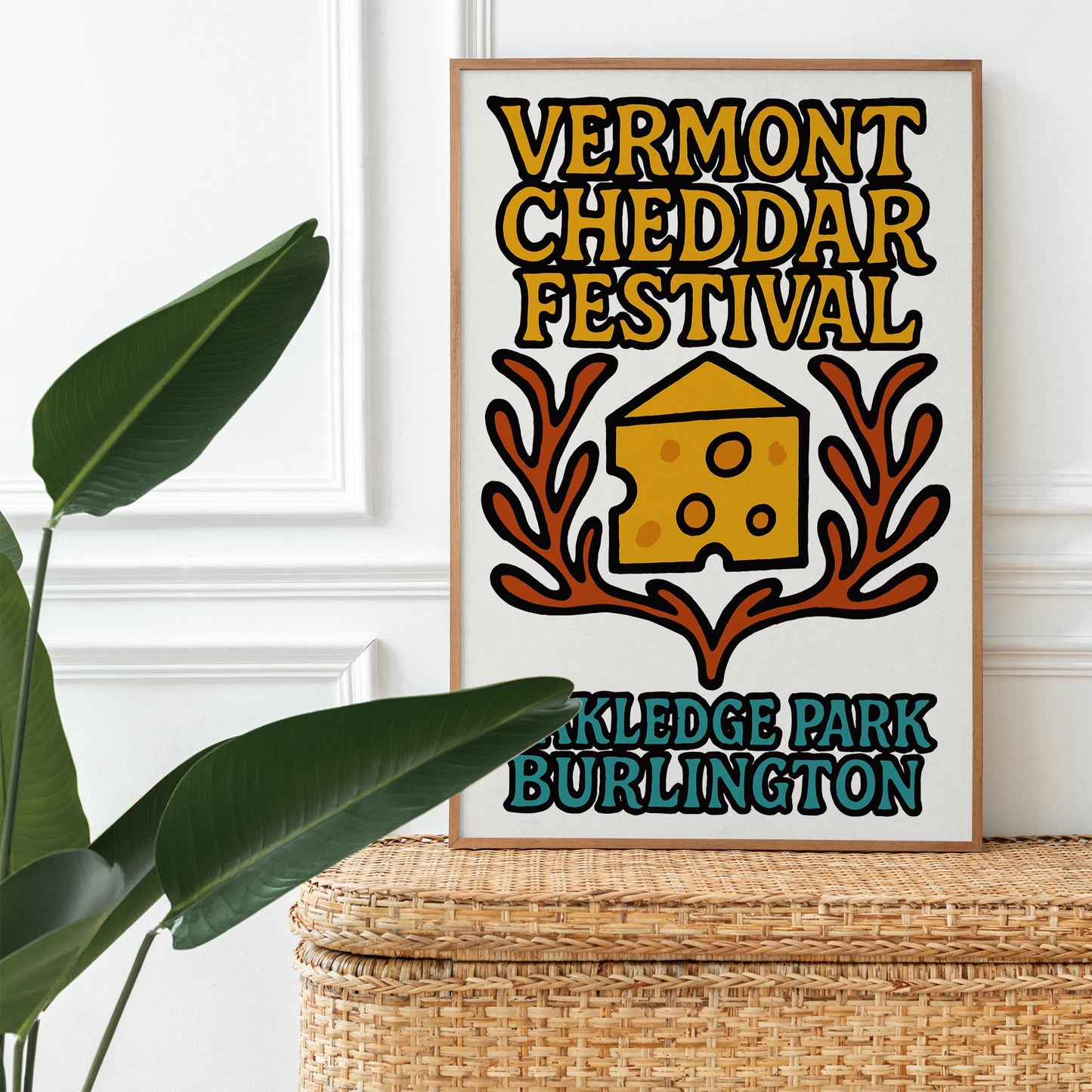 Vermont Cheddar Festival Poster