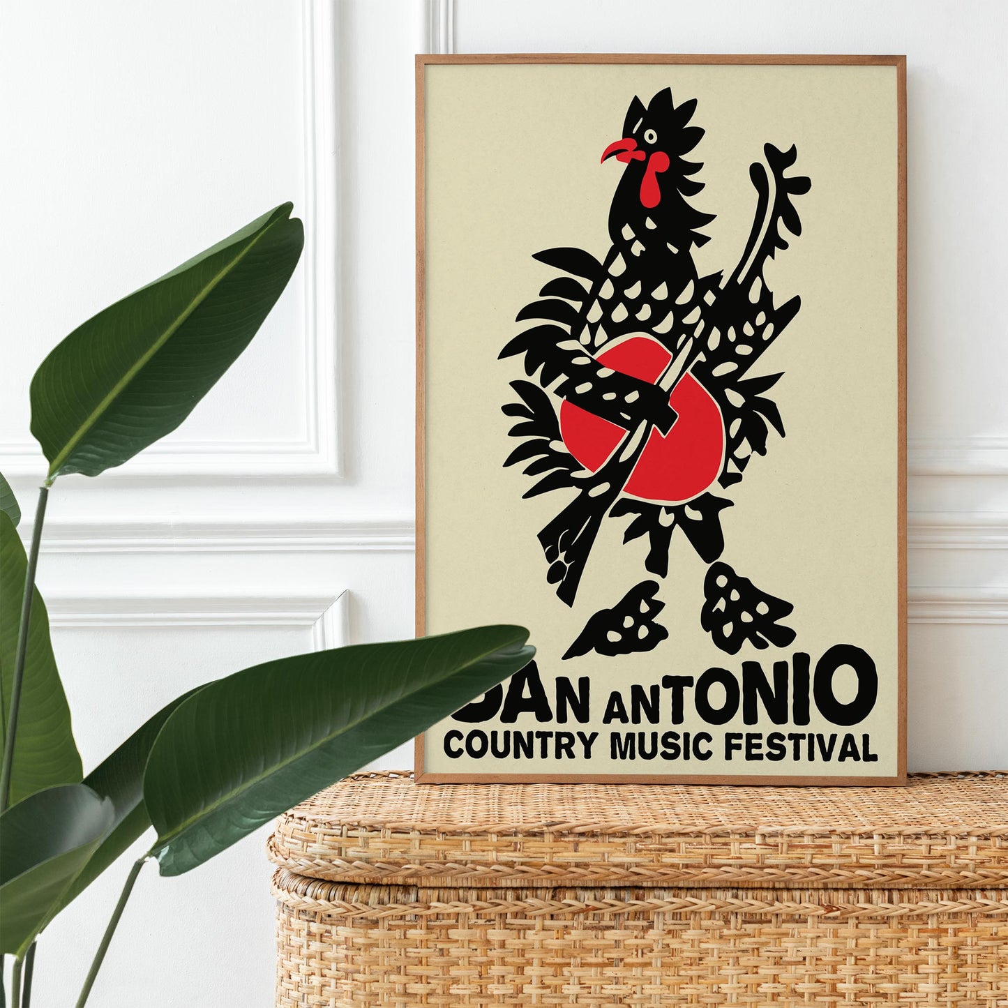San Antonio Music Festival Poster Print
