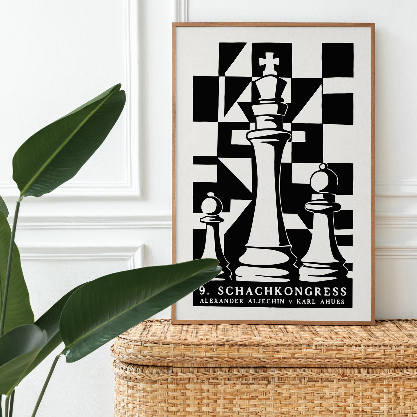 Schachkongress Chess Poster