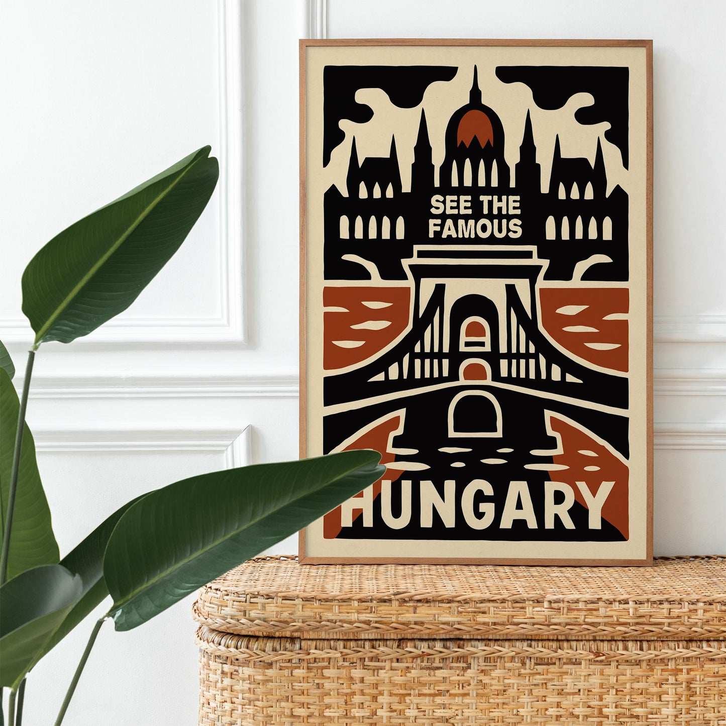 Hungary Travel Poster Print