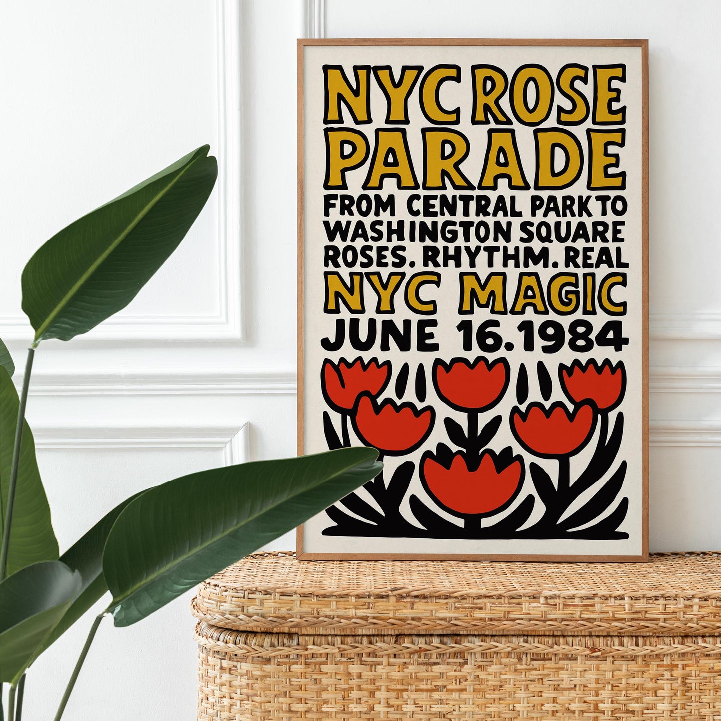 NYC Rose Parade Poster