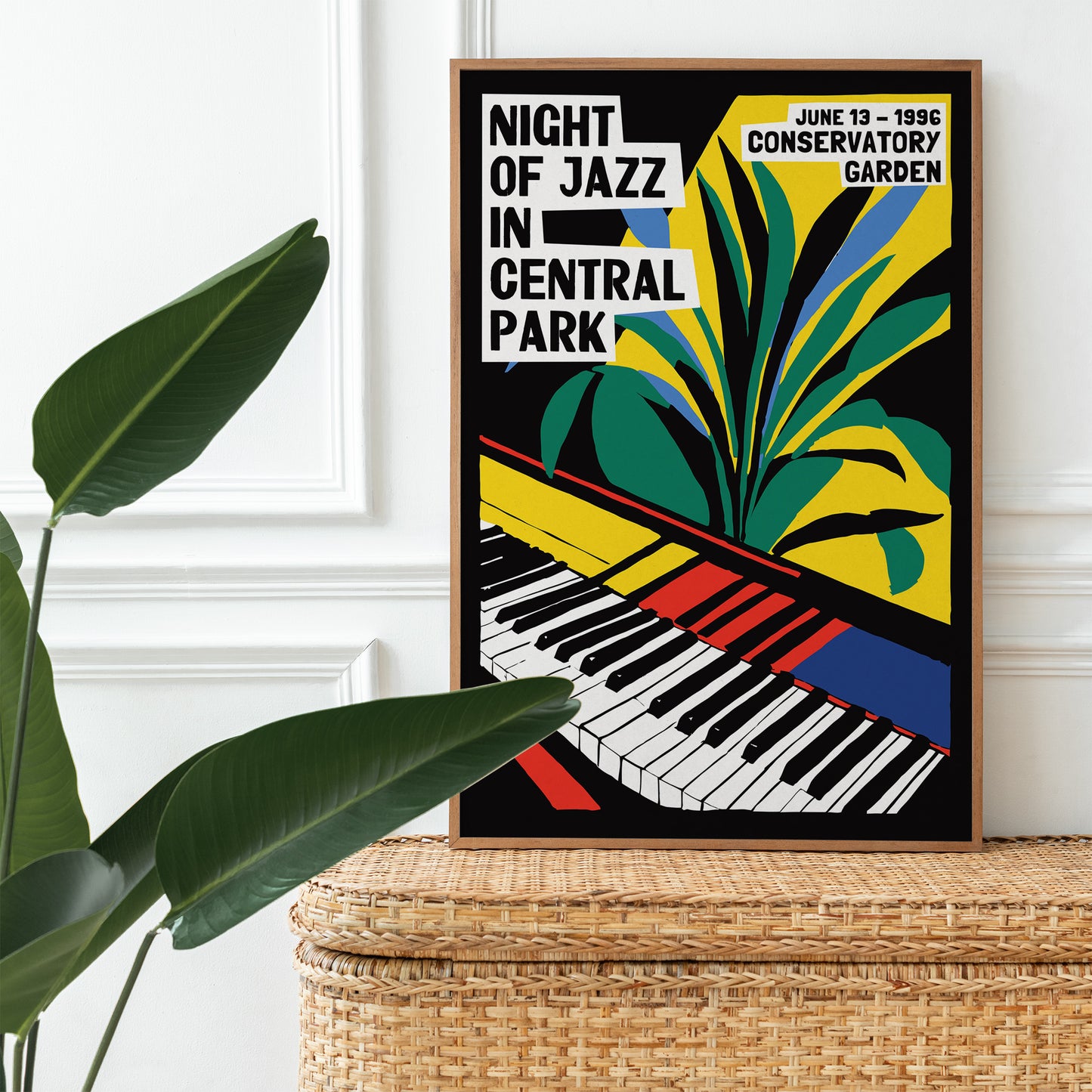 Night of Jazz in Central Park 1996 Poster