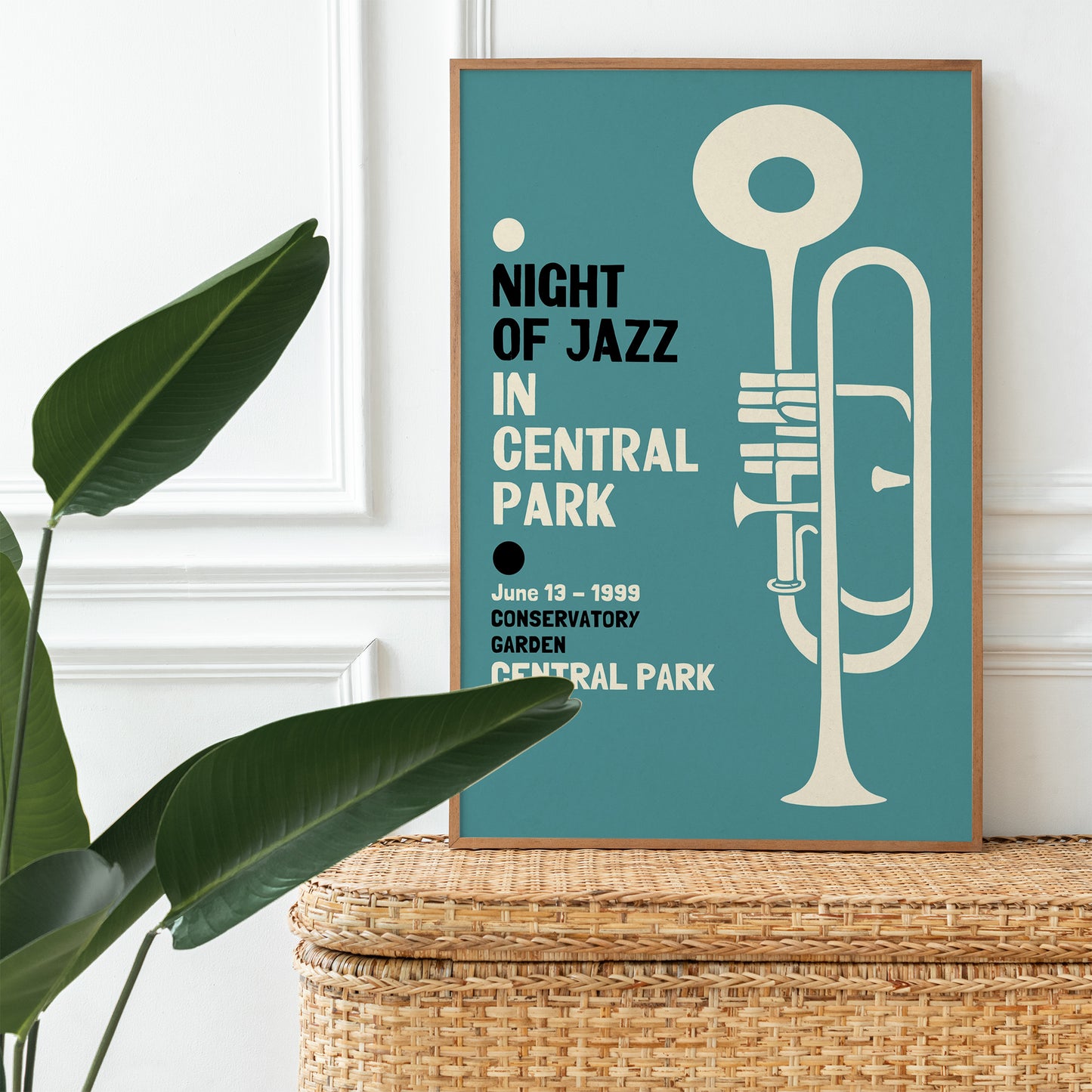 1999 Retro Jazz Festival Poster