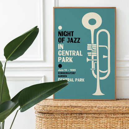 1999 Retro Jazz Festival Poster