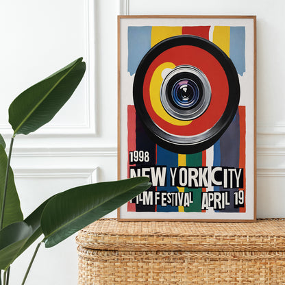 NYC 1998 Film Festival Poster