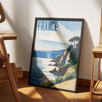 FRANCE Travel Poster