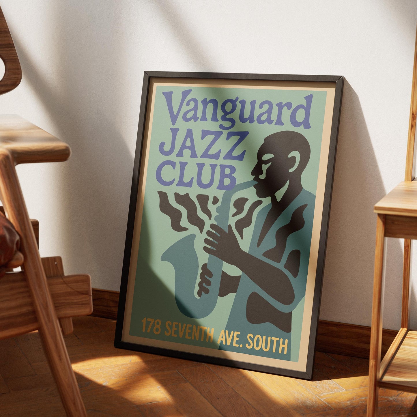Vintage Jazz Club Wall Art