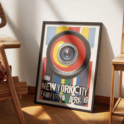 NYC 1998 Film Festival Poster