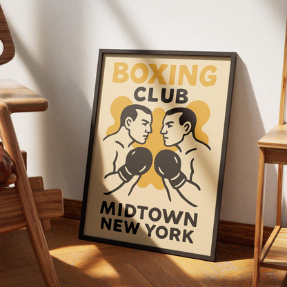 Boxing Club NYC Poster