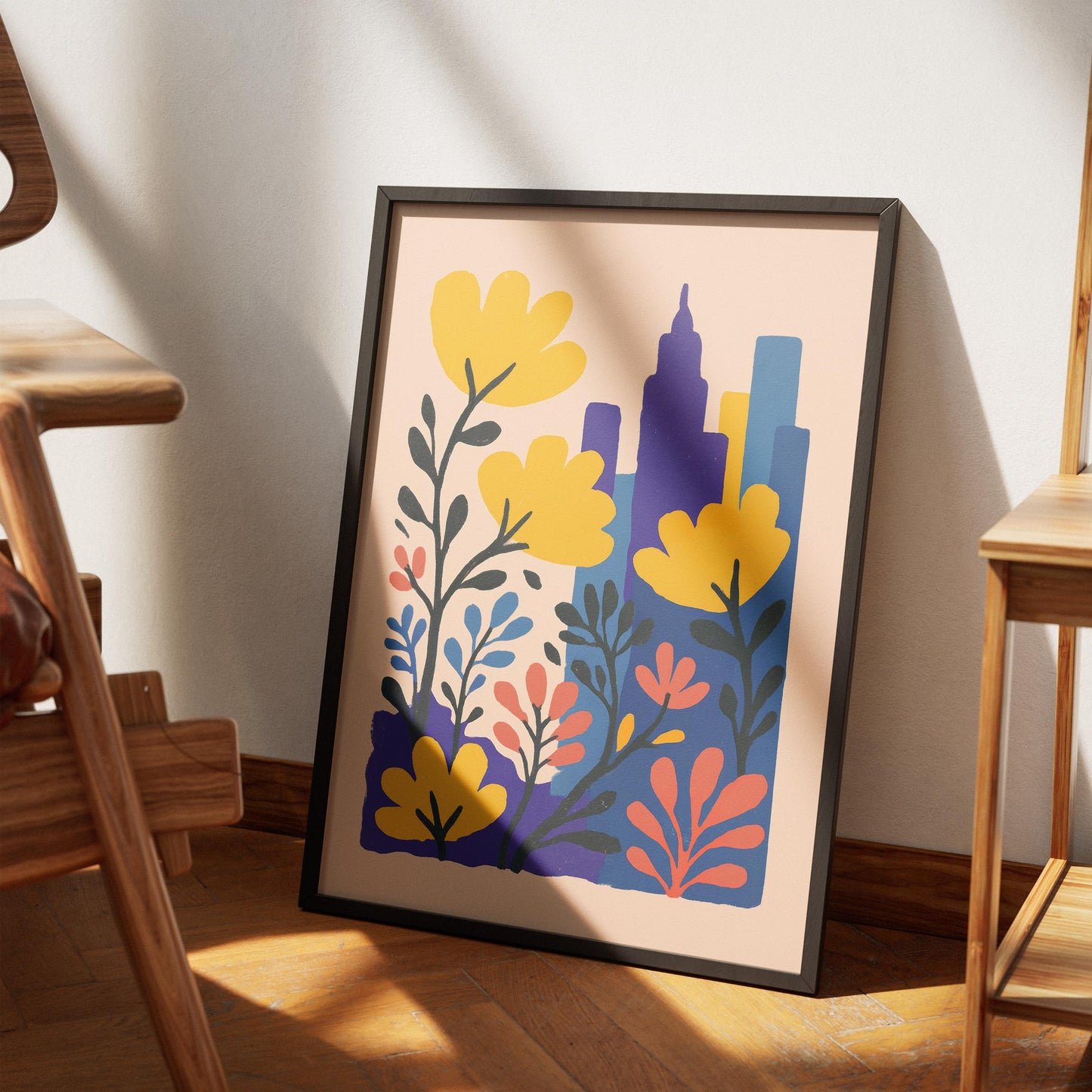 City Bloom Poster Print