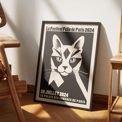 French Cat Exhibition 2024 Poster