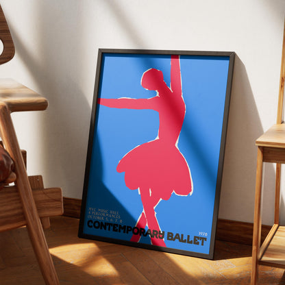 Contemporary Ballet Poster
