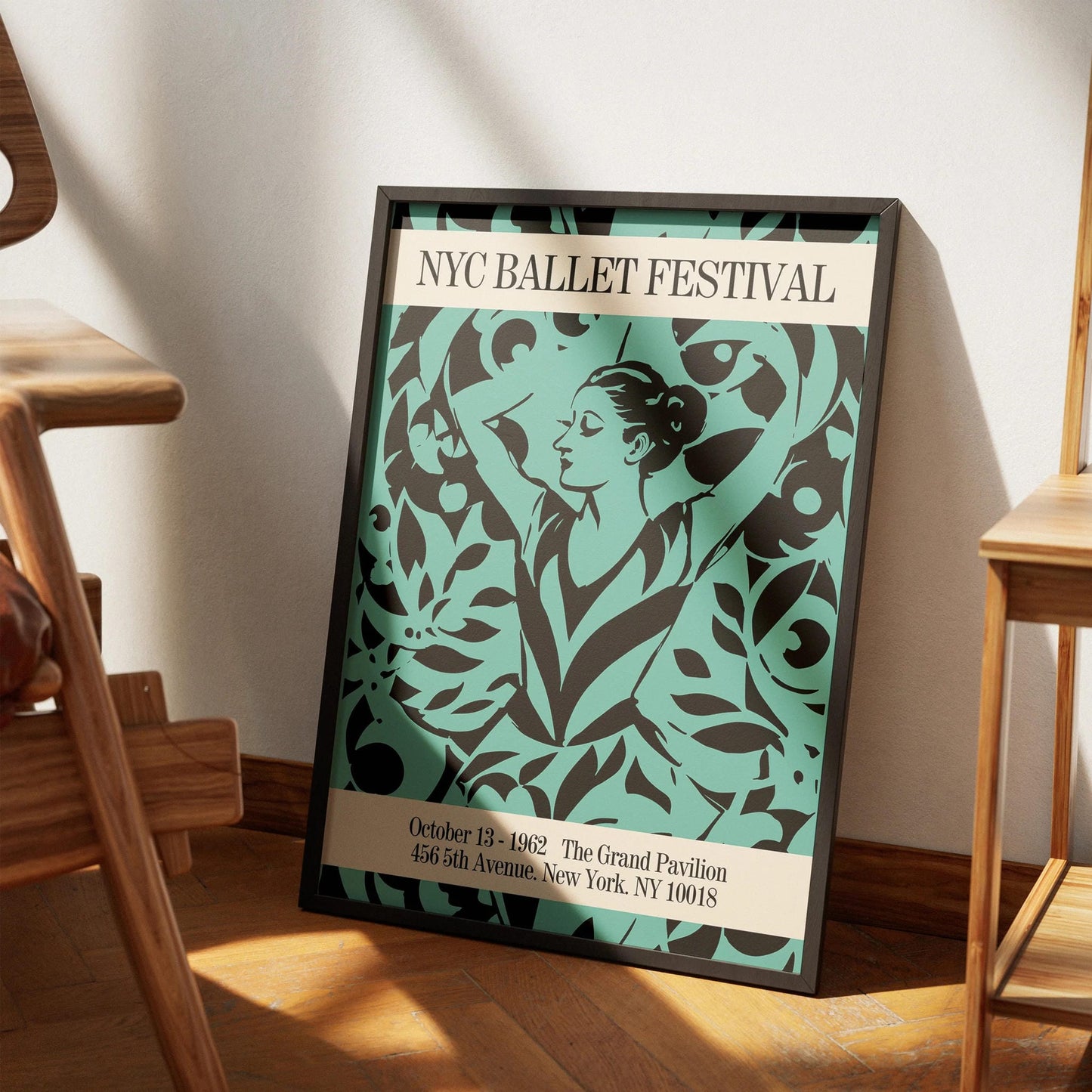NYC Ballet Festival Art Poster