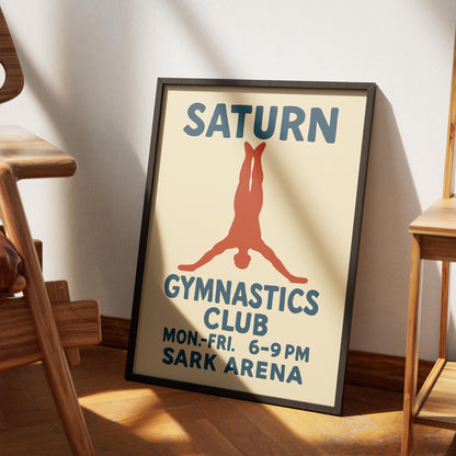 Saturn Gymnastics Club Poster