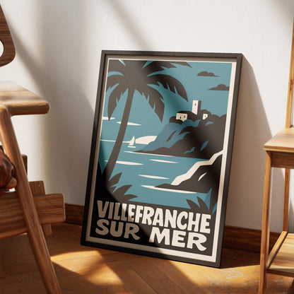 Villefranche Coast Poster