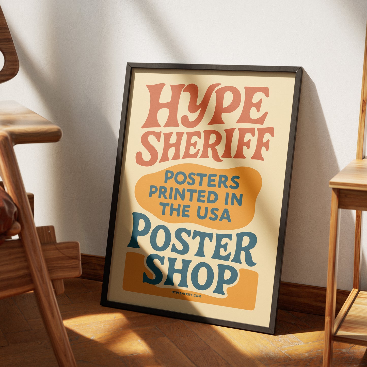 Retro Poster Store Poster Print