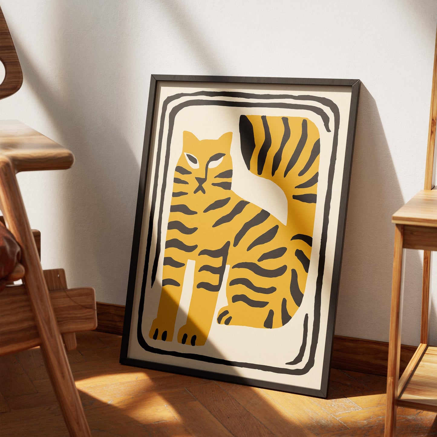 Bold Tiger Wall Art