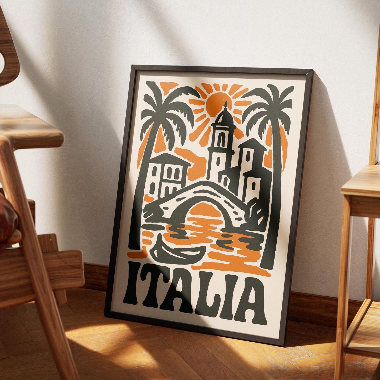 Italia Travel Poster Print