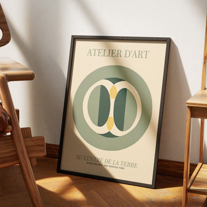 Atelier D'Art Paris Exhibition Poster