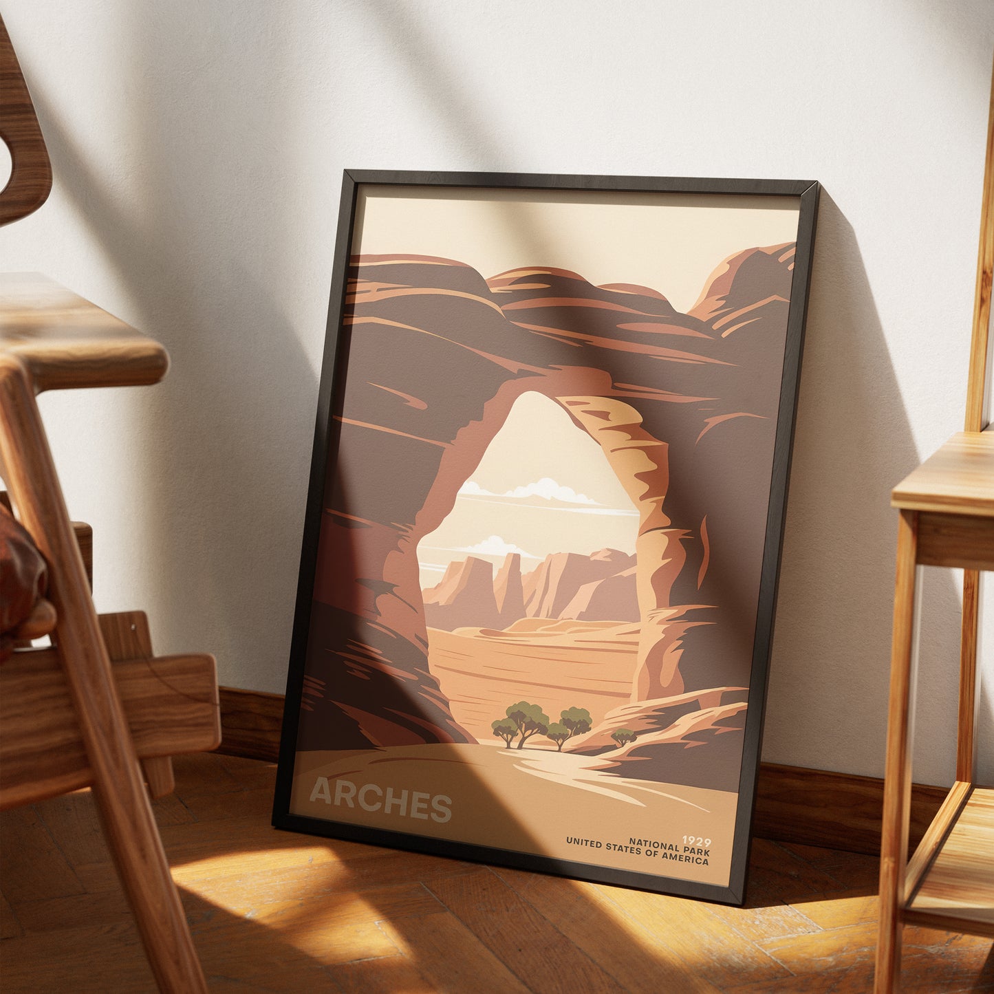 Arches National Park Travel Poster