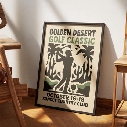 Desert Golf Classic Poster