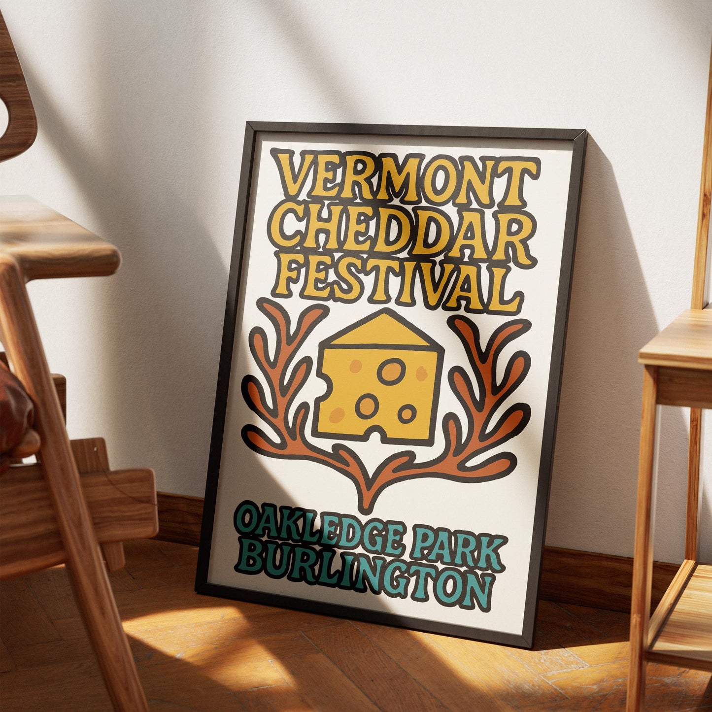 Vermont Cheddar Festival Poster