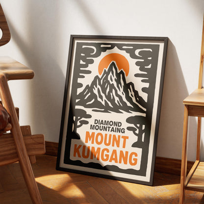 Mount Kumgang Poster Print