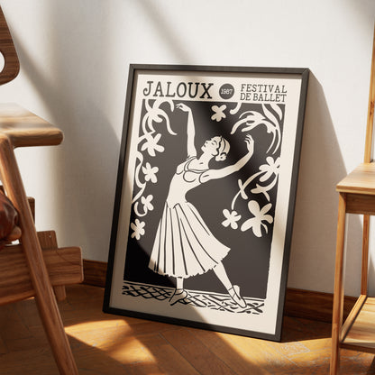Jaloux Vintage Ballet Poster