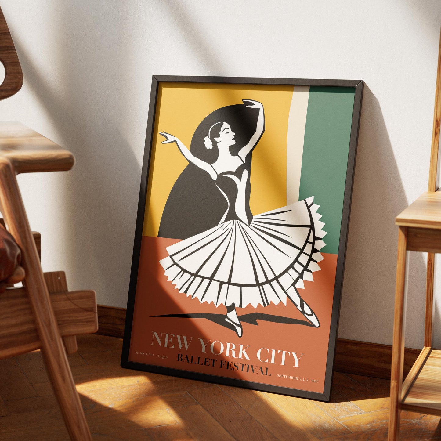 NYC Ballet Poster Print