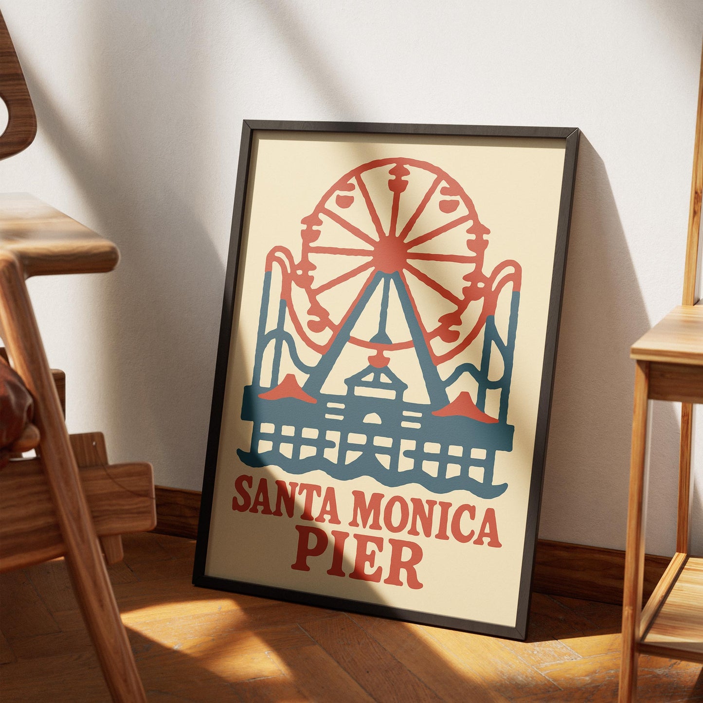Santa Monica Pier Wall Art
