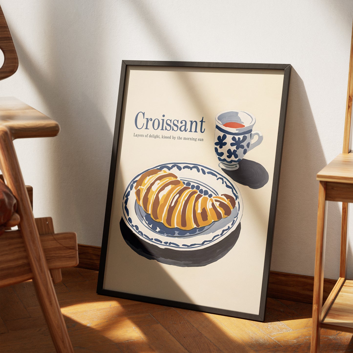 Croissant French Art Print