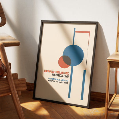 Bauhaus Library Wall Art Print