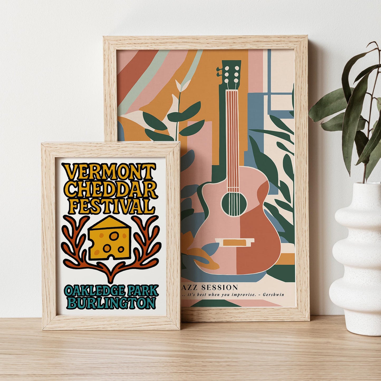 Vermont Cheddar Festival Poster