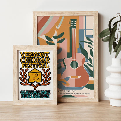 Vermont Cheddar Festival Poster