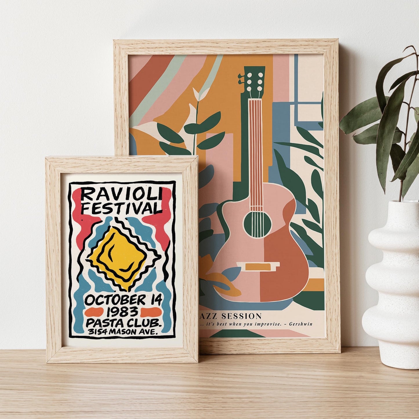 Ravioli Festival Poster Print