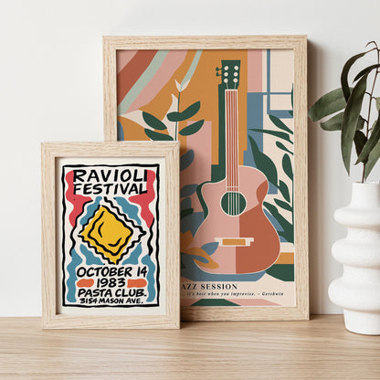 Ravioli Festival Poster Print