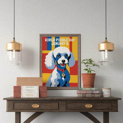World Poodle Day Poster