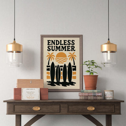 Endless Summer Surf Print