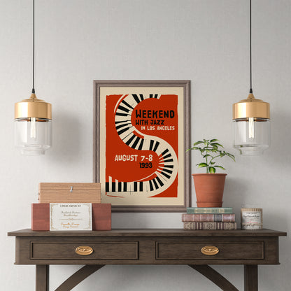 Weekend With Jazz in Los Angeles Poster