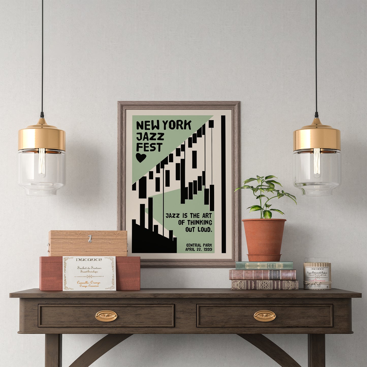 New York Jazz Fest 1999 Poster