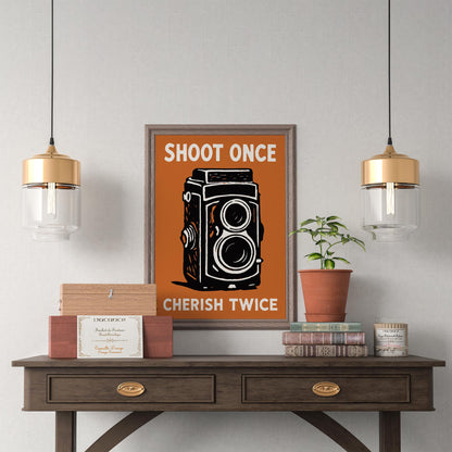 Timeless Camera Quote Poster