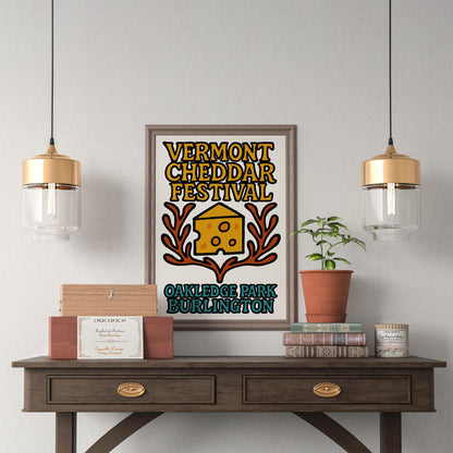 Vermont Cheddar Festival Poster