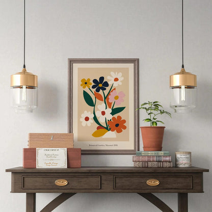 Botanical Garden, Missouri Neutral Home Decor Print
