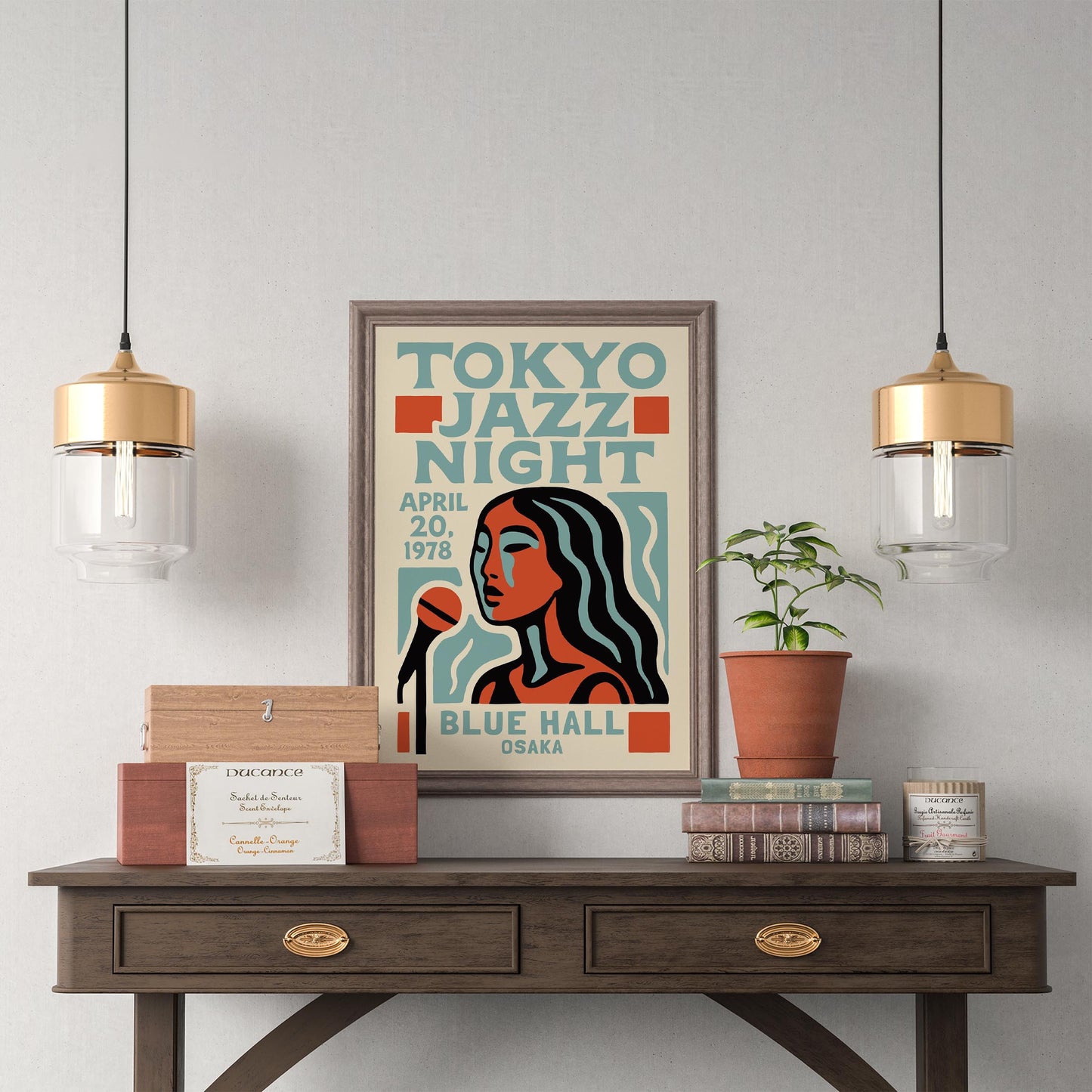 Tokyo Jazz Night Poster