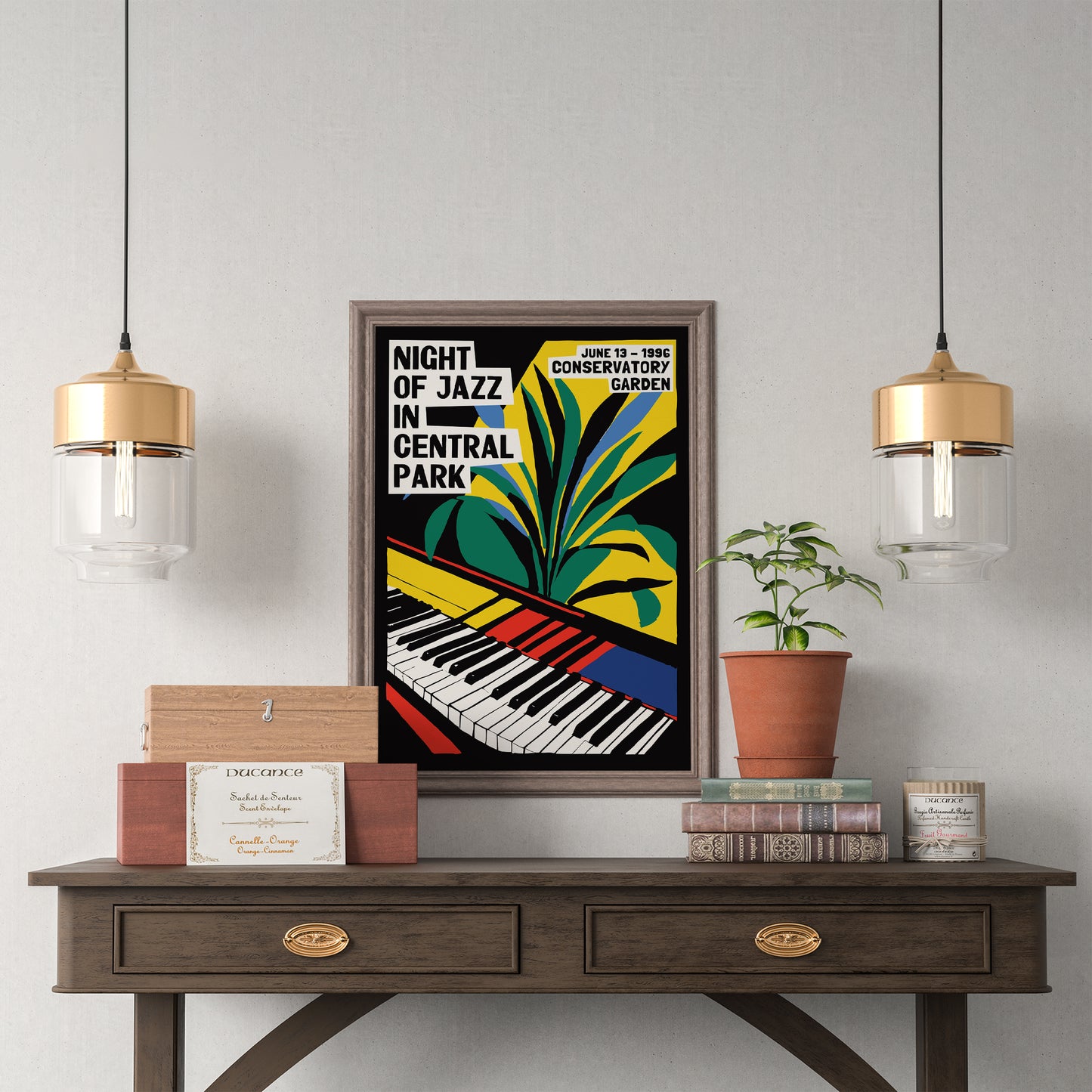 Night of Jazz in Central Park 1996 Poster