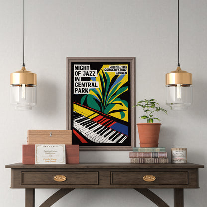 Night of Jazz in Central Park 1996 Poster