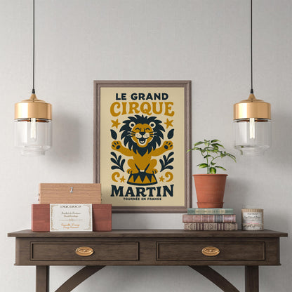 Le Grand Cirque Martin Poster