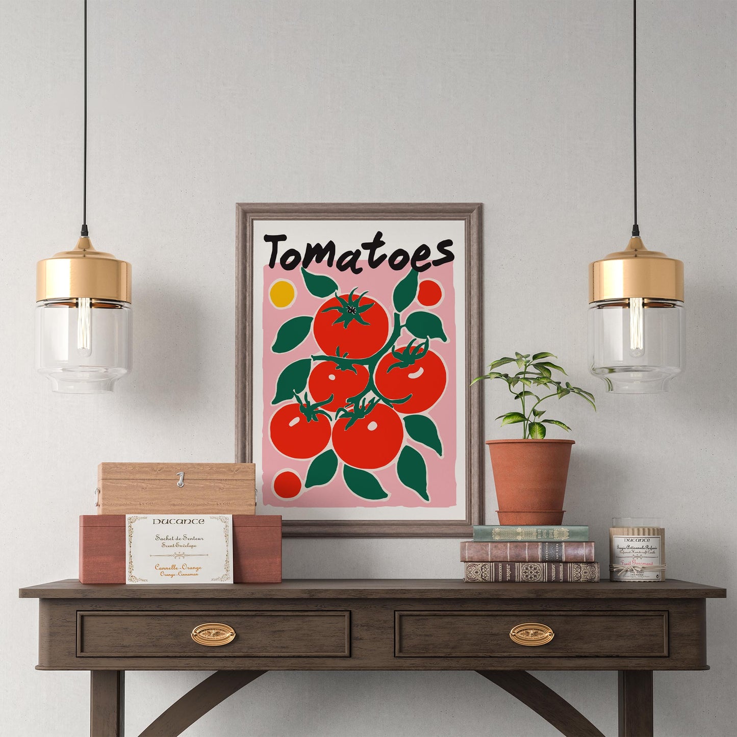 Tomatoes Kitchen Art Print